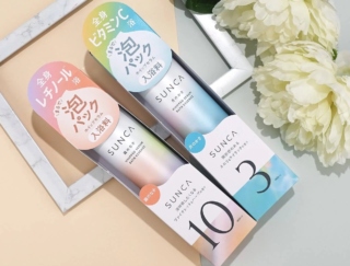 SUNCA（スンカ）25年冬新作コスメ｜お風呂で全身保湿ケア♡『ホイップセラム入浴料』2種をレビュー