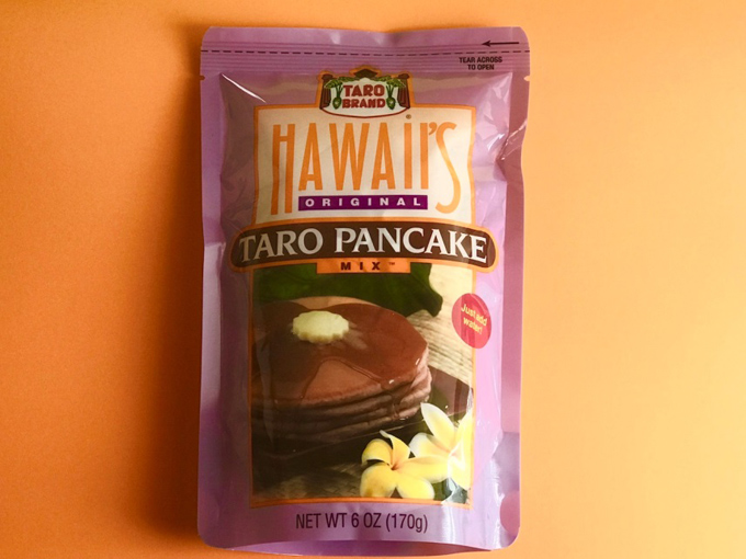 カルディのハワイタロパンケーキ