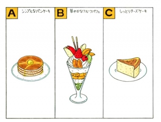 【心理テスト】喫茶店でスイーツを頼みます。あなたはどれを選ぶ？