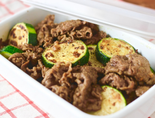 ジューシーでおいしい！「ズッキーニと牛肉のカレーソテー」#今日の作り置き