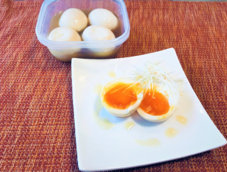 とろっとおいしい！「とろりんエスニック味玉」#今日の作り置き