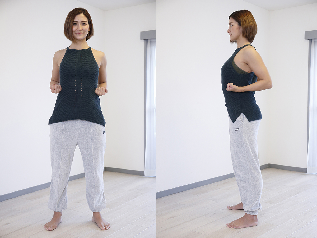 美人空手家が体重－20kgを叶えた！やせやすい体になる美姿勢ストレッチ