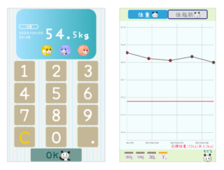 ぱんだと一緒に体重管理♡ カンタン＆かわいいアプリ「ぱんだダイエット」♪