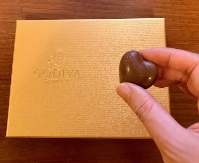 GODIVAのチョコレート