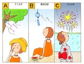 【心理テスト】あなたが夏を感じる音は、次のうちどれ？