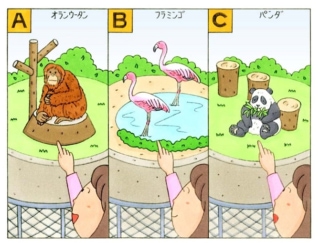 【心理テスト】動物園でいちばん最初に見つけたのは、なんの動物？