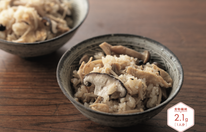 きのこの炊き込みご飯