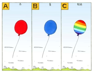 【心理テスト】空に風船が浮かんでいます。その風船は何色だった？