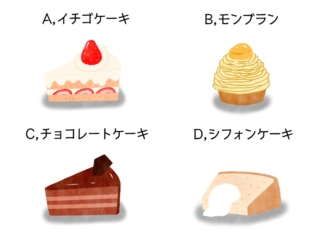 【ダイエットチョイス！】食べたい！太りたくない！ 賢いケーキの選び方～ＥＩＣＯ式ダイエットのコツ(42)～