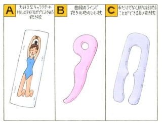 【心理テスト】次の3つのうち、あなたが使いたいと思う抱き枕はどれ？