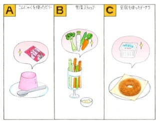 【心理テスト】ダイエット中の間食に食べるなら、次のうちどれを選ぶ？