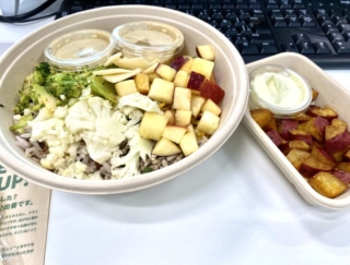 サラダ一個が二食分に？！　満腹サラダのCRISPから冬メニューが登場 #Omezaトーク