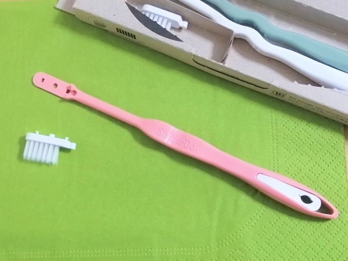 プラスチック・スマートな工夫は身近なところから♪ ヘッド交換式の歯ブラシ「サ・レ・ド」  #Omezaトーク