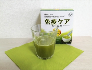 「免疫ケア」だからではなく、手軽でおいしいから、つい飲んでしまう！　プラズマ乳酸菌入り粉末緑茶  #Omezaトーク