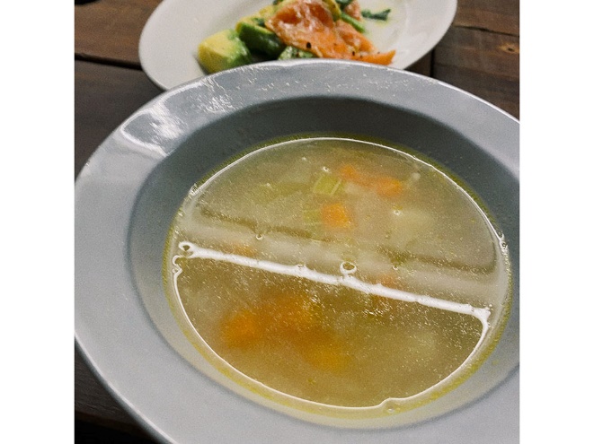野菜たっぷり玉ねぎ麹スープ