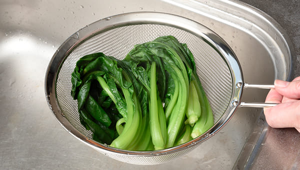 小松菜の冷凍＆冷蔵保存