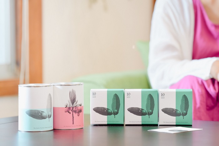 新田さんが経営するお茶ブランド「伝統茶｛tabel｝」がラインナップする薬草茶。