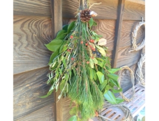 コツがわかれば簡単！ 正月飾り・和風スワッグ作り。縁起のいい植物で新年を迎える！ #Omezaトーク