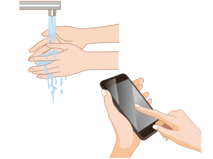手洗い、消毒の増加。スマートフォンやPCの使用時間増加で指先への負荷が増えている
