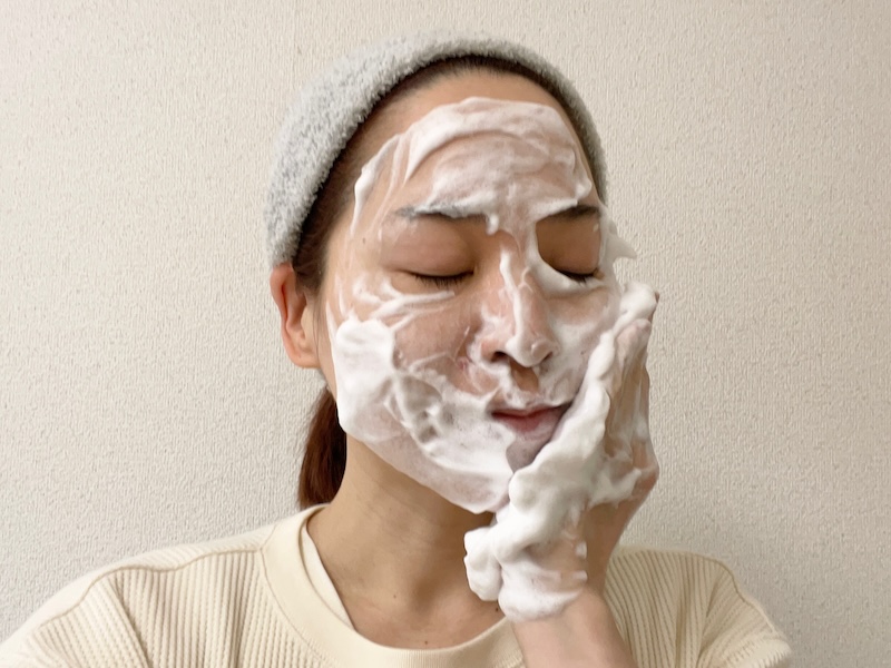 ニベア クリアビューティー 2WAY 美容洗顔をフェイスに使う