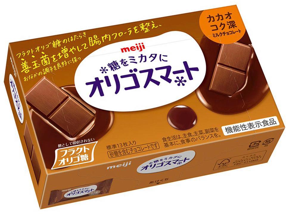 第３位　オリゴスマートチョコレートシリーズ（明治）