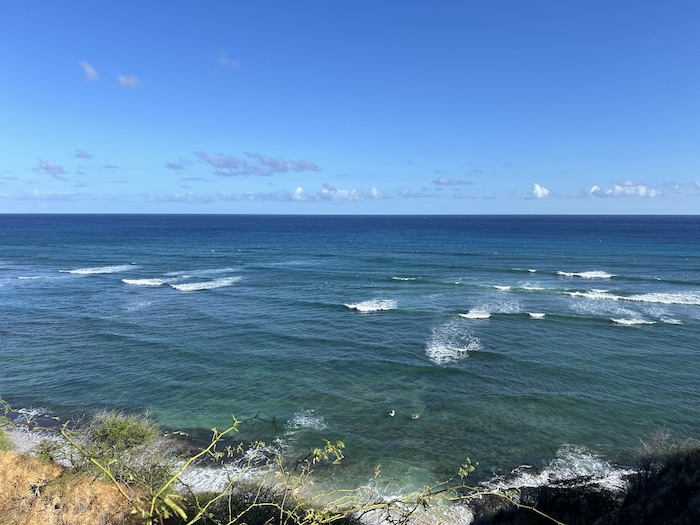 ハワイの海