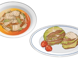 ［白菜の簡単レンチンレシピ］丸ごと1玉買っても食べられる2選