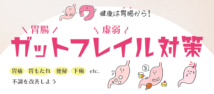 ガットフレイル対策