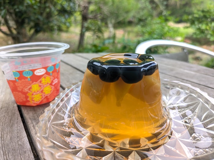 「たらみ Dessert」とトウコウカチャゼリー