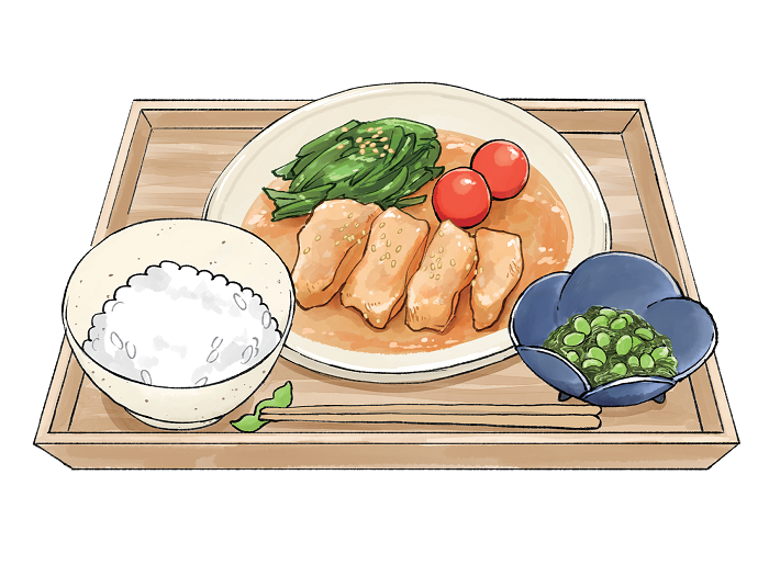 食事のイラスト