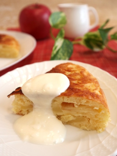 りんごのケーキ
