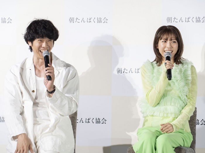 「朝たんぱく協会」の設立発表会