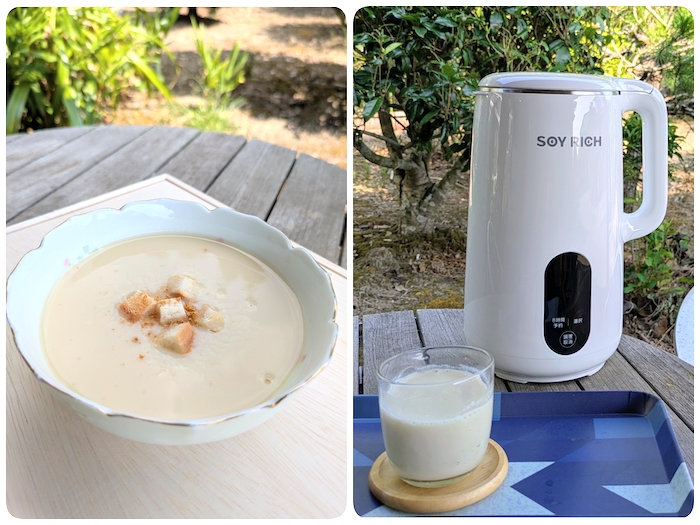 完全豆乳とビシソワーズ