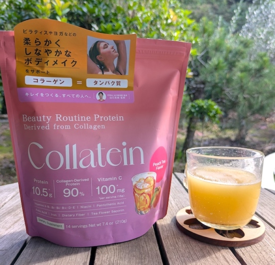 コラテイン、ピーチティー味