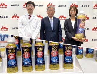 秋冬の体調管理に! のどと免疫のWケア飲料「森永ラクトフェリン200 ドリンクタイプ」が登場