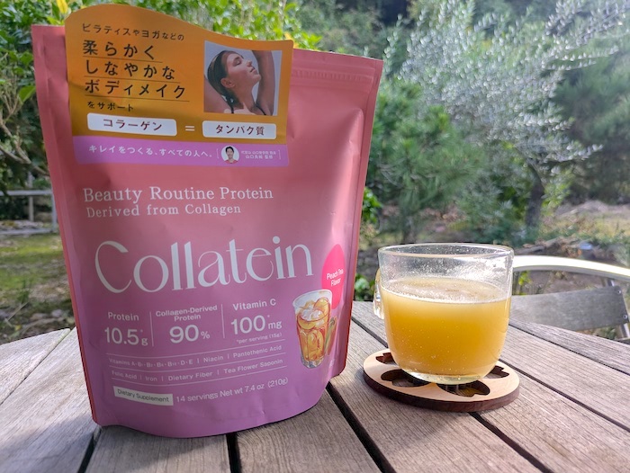 コラテイン、ピーチティー味