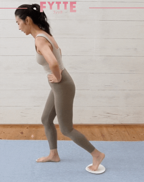 ペーパープレートピラティス