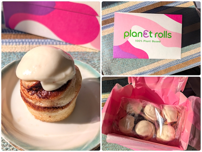 プラントベースのシナモンロール