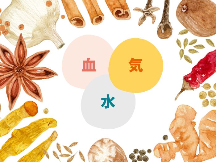 気血水のイメージ