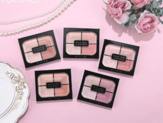 ケイト26年春新作｜頬までが目ヂカラ領域♡『バウンシーチークシャドウ』全5種をスウォッチ＆レビュー