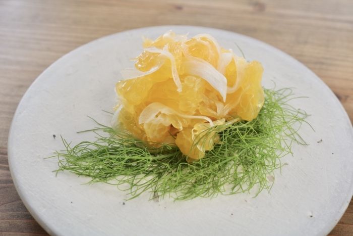 夏みかんと新玉ねぎのMCTオイルマリネ