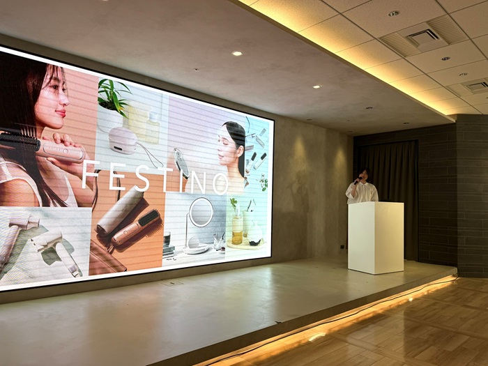 ツヤモイスト ドライヤー LIGHT発表会