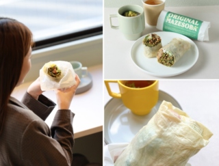 生湯葉でぐるっと巻いたラップサンド!?　進化系ファストフード「yuppa（ゆっぱ）」でおいしく手軽にたんぱく質チャージ！ #Omezaトーク