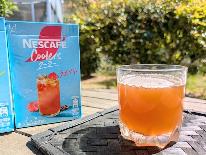 ネスカフェ クーラー ラズベリー味