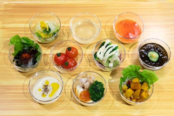 「健康食前の一皿シリーズ」