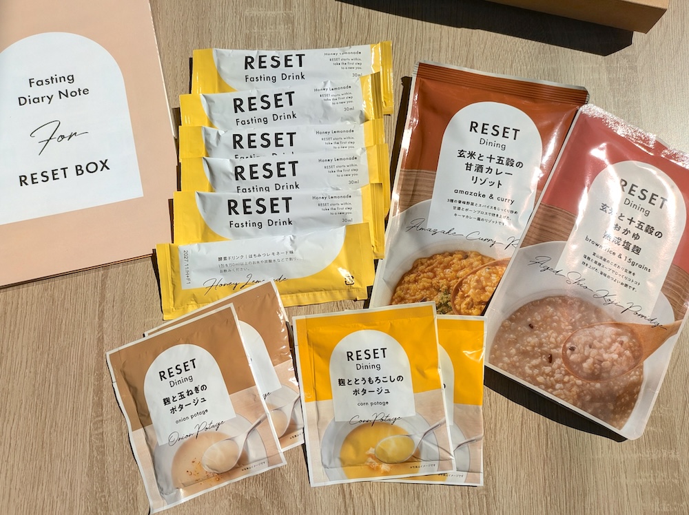 RESET BOXの中身