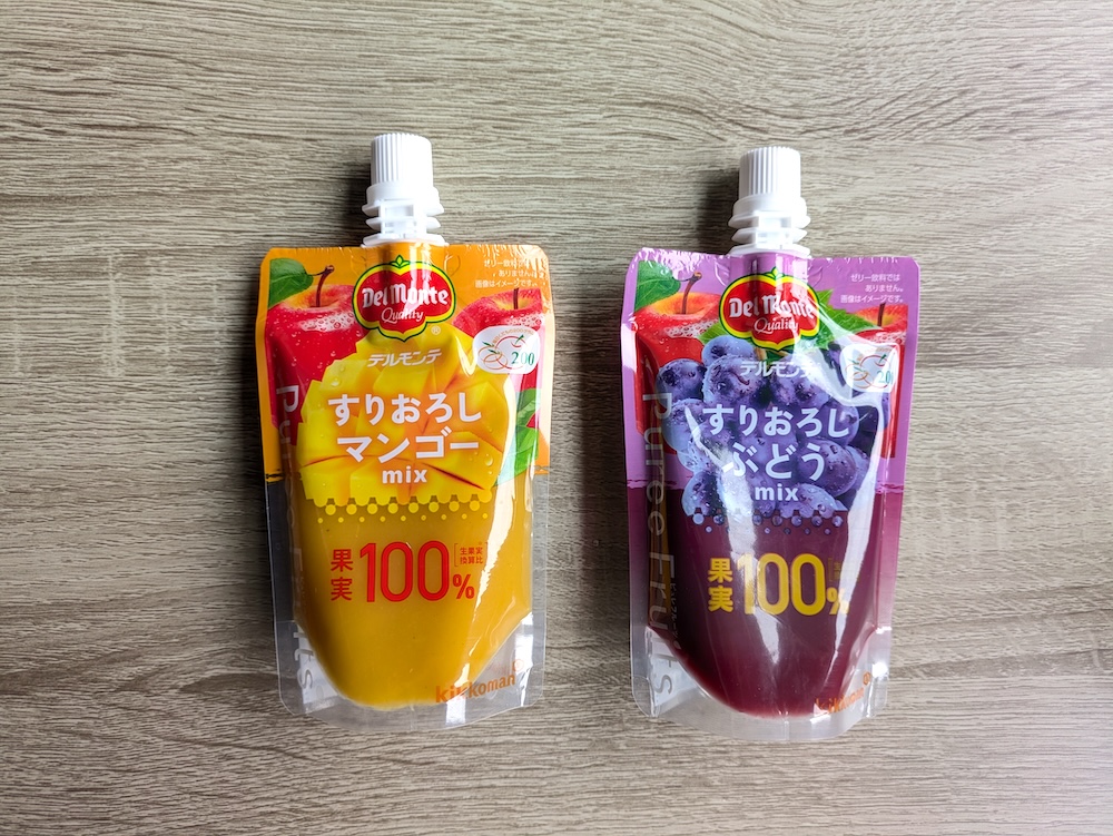 キッコーマン「ピュレフルーツ」シリーズ