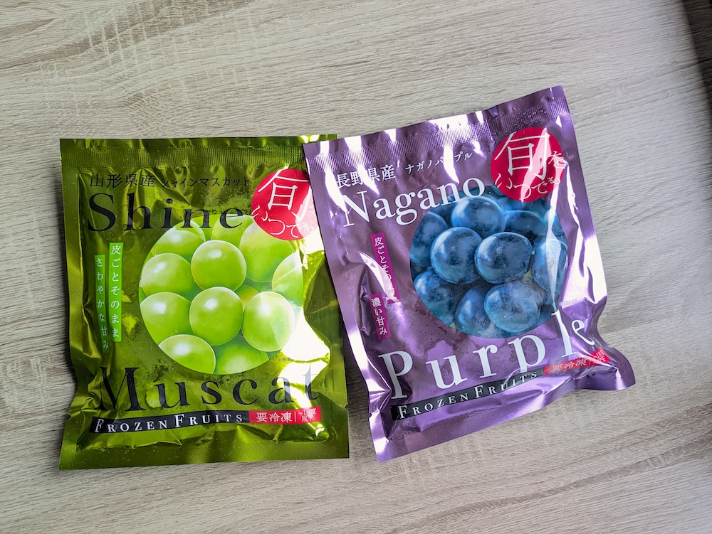 伊藤忠食品の「凍眠フルーツ」シリーズ