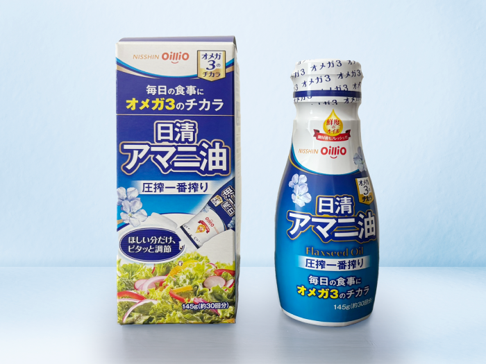 「日清アマニ油」を試してみた！ クセや味を正直レビュー。オメガ３を手軽にとれるって本当？ #Omezaトーク