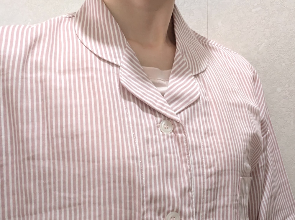 パジャマ着る